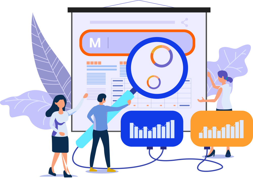 Large SEO 3D Graphic